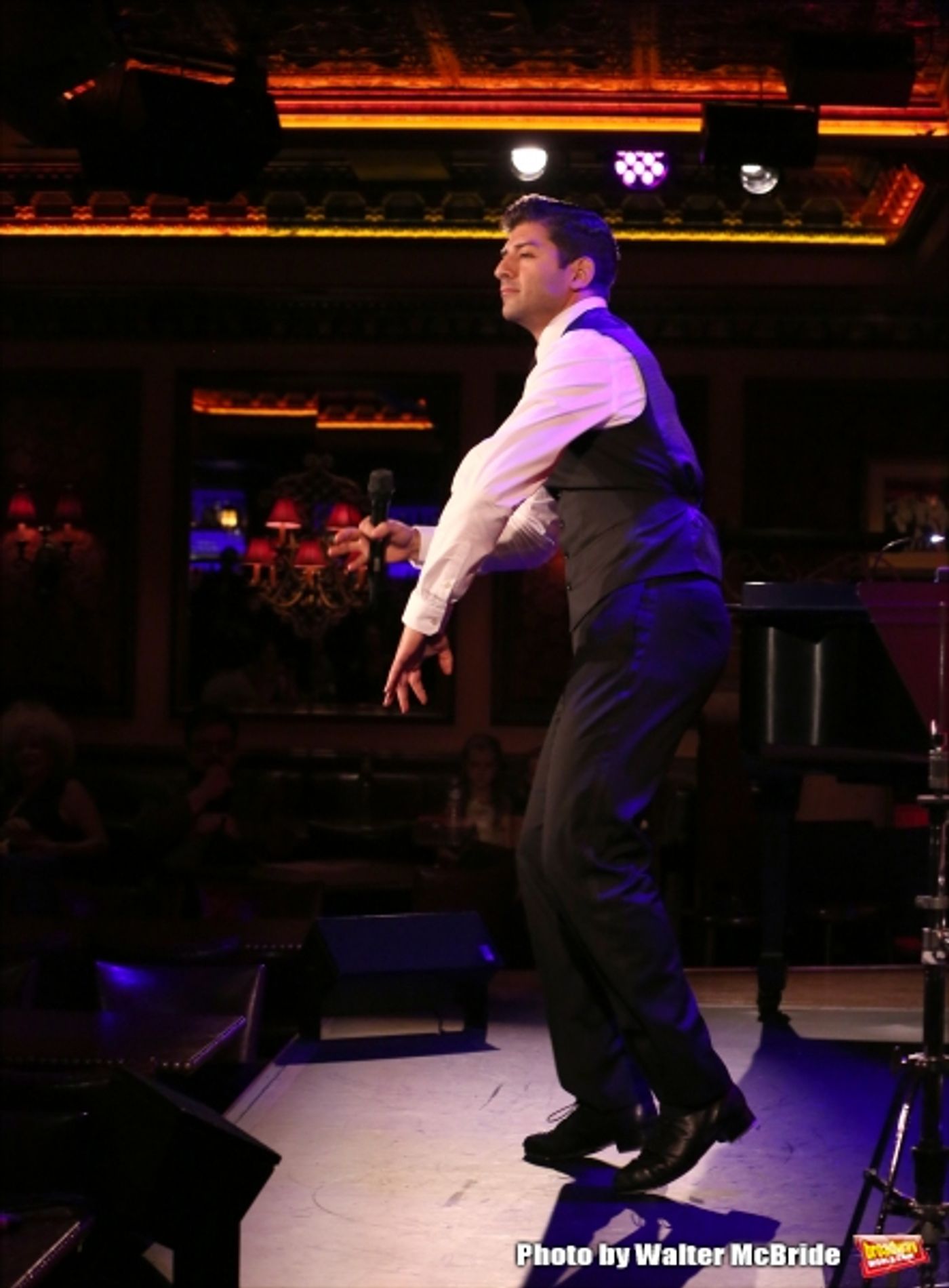 Photo Coverage: Tony Yazbeck Previews THE FLOOR ABOVE ME at 54 Below  Image