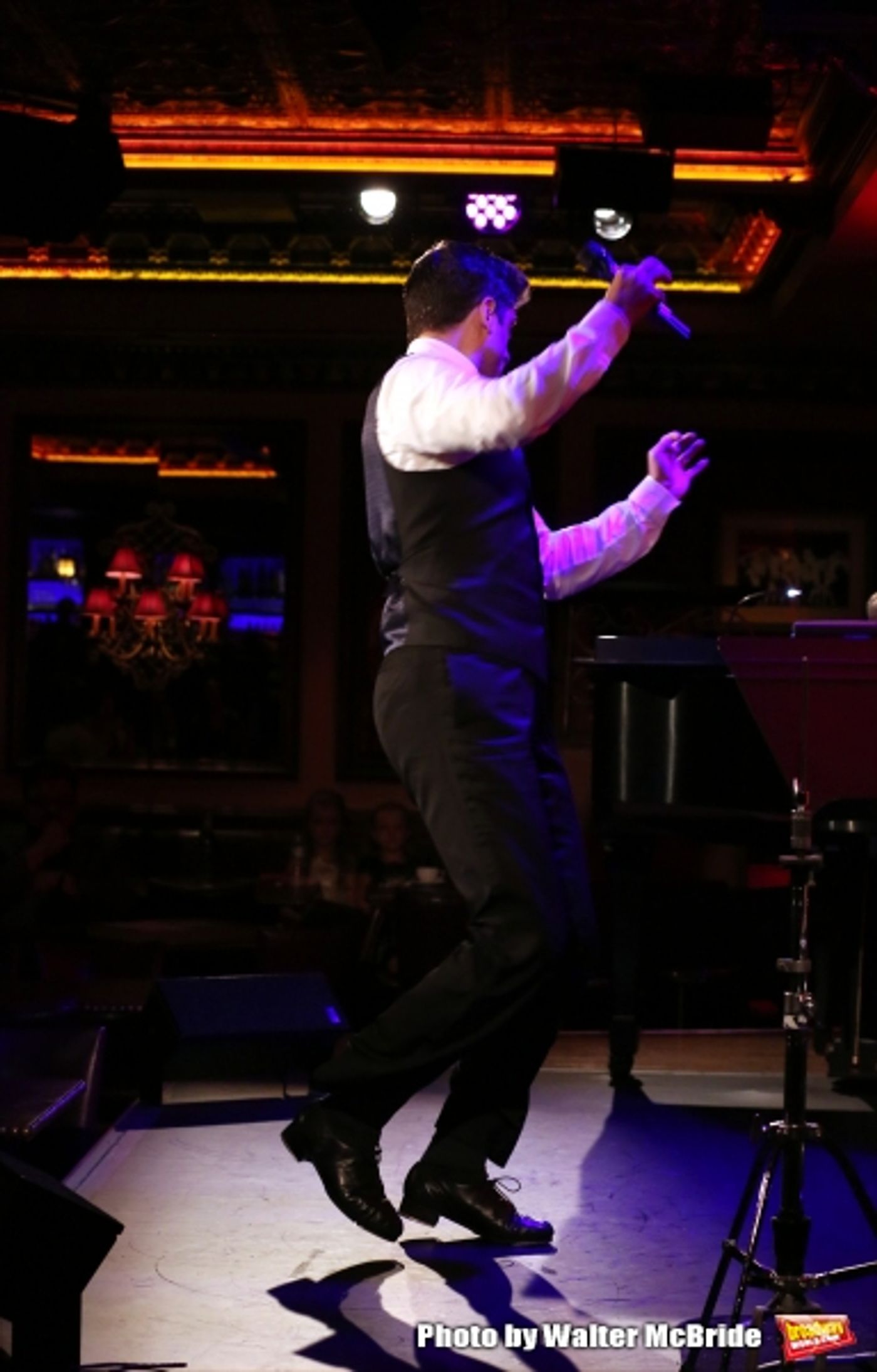 Photo Coverage: Tony Yazbeck Previews THE FLOOR ABOVE ME at 54 Below  Image