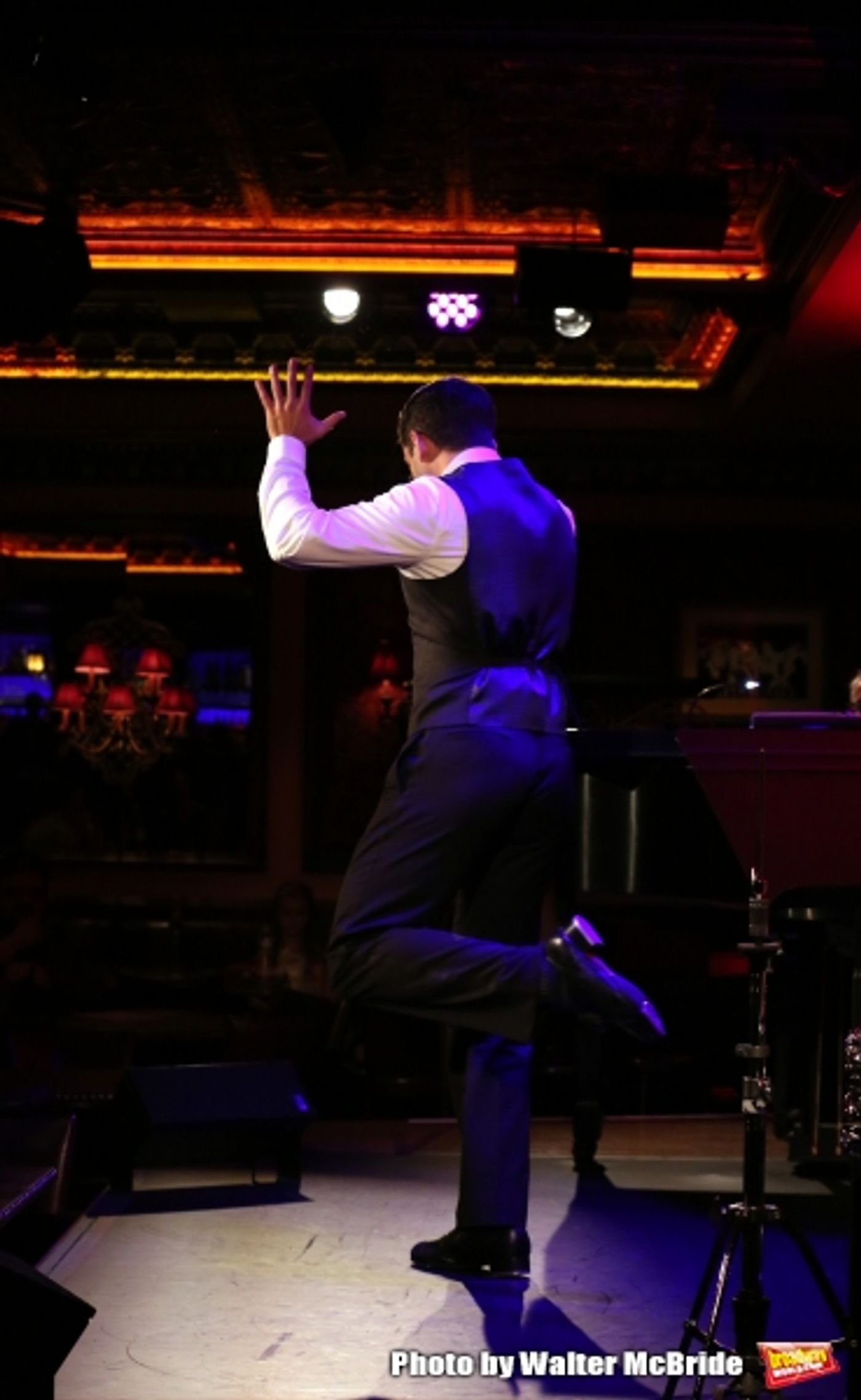 Photo Coverage: Tony Yazbeck Previews THE FLOOR ABOVE ME at 54 Below  Image