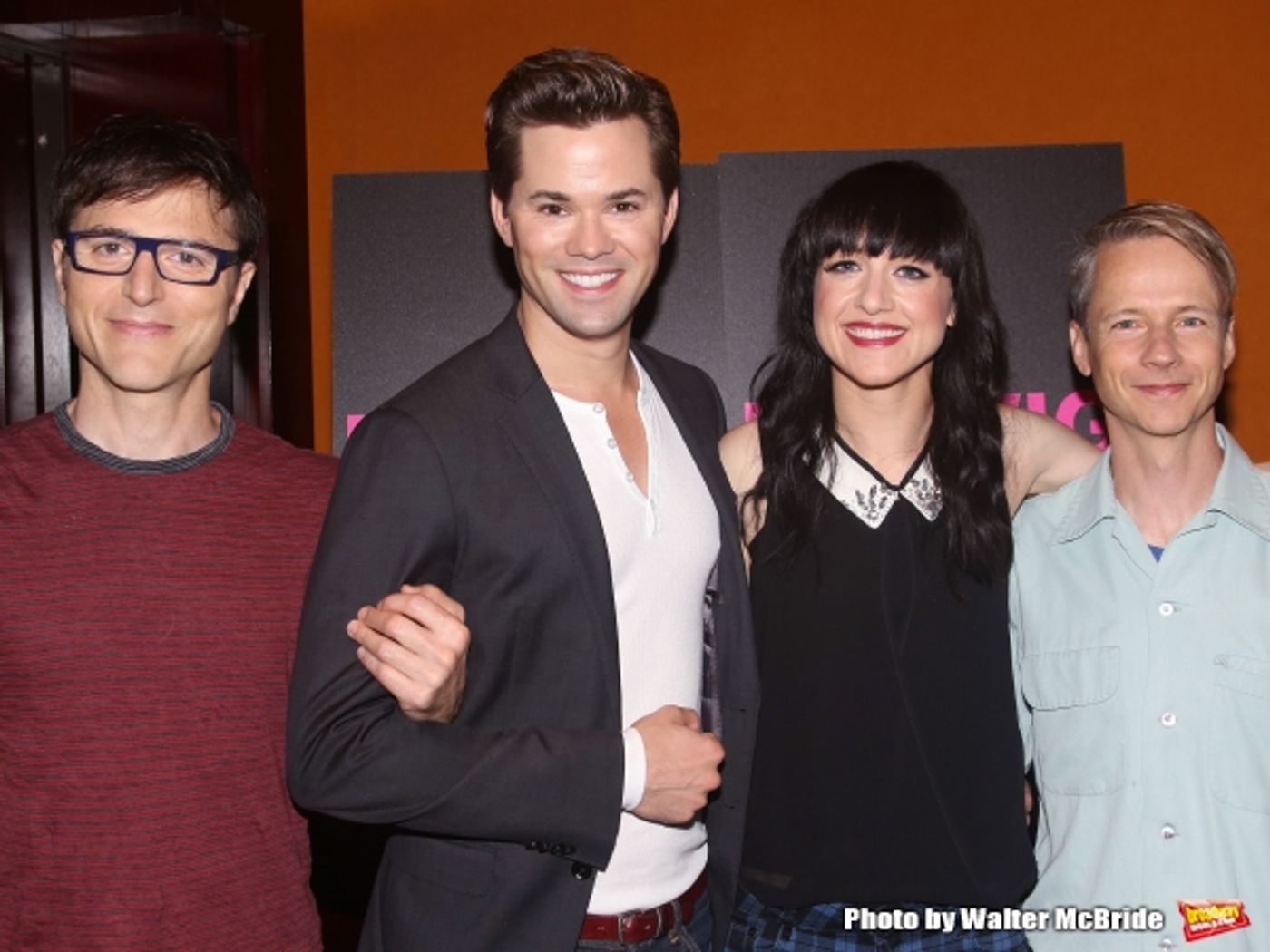 Photo Coverage: Andrew Rannells Meets the Press Alongside HEDWIG Cast & Creative Team!  Image