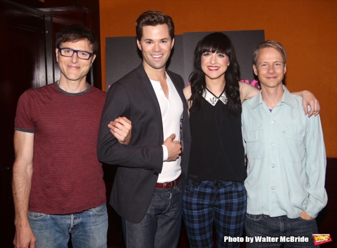 Photo Coverage: Andrew Rannells Meets the Press Alongside HEDWIG Cast & Creative Team!  Image
