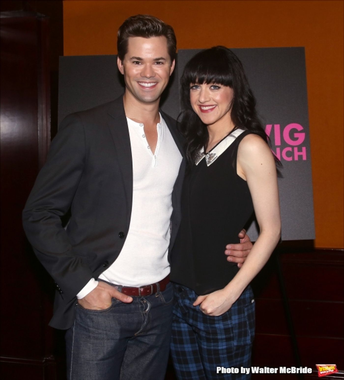 Photo Coverage: Andrew Rannells Meets the Press Alongside HEDWIG Cast & Creative Team!  Image