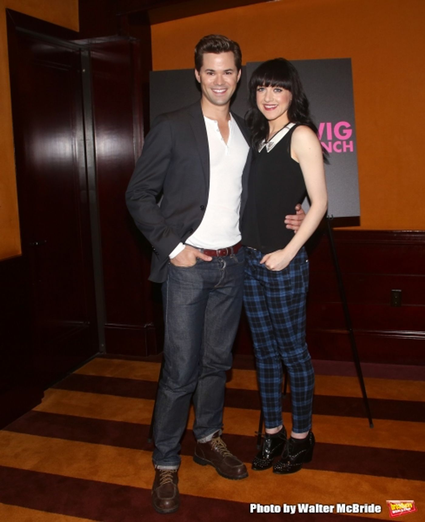 Photo Coverage: Andrew Rannells Meets the Press Alongside HEDWIG Cast & Creative Team!  Image