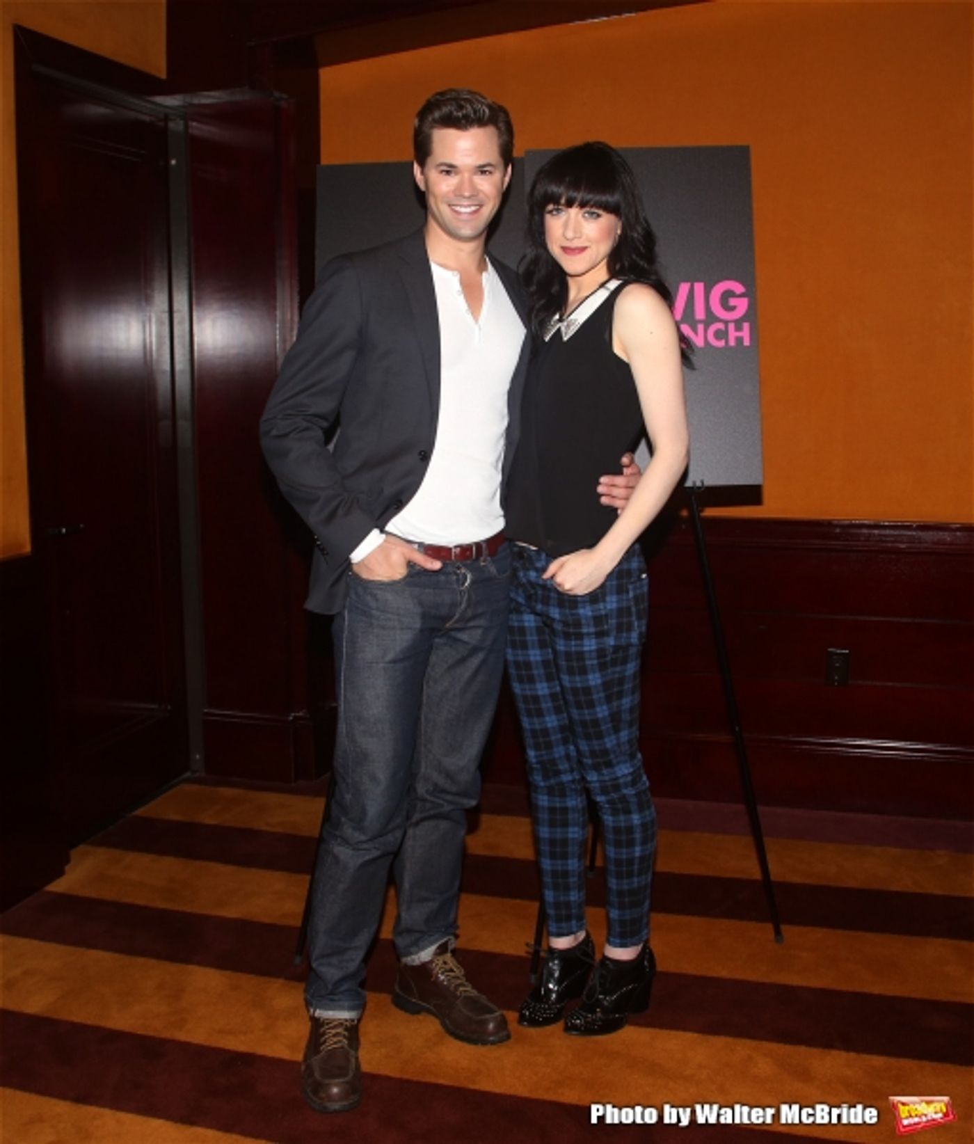 Photo Coverage: Andrew Rannells Meets the Press Alongside HEDWIG Cast & Creative Team!  Image