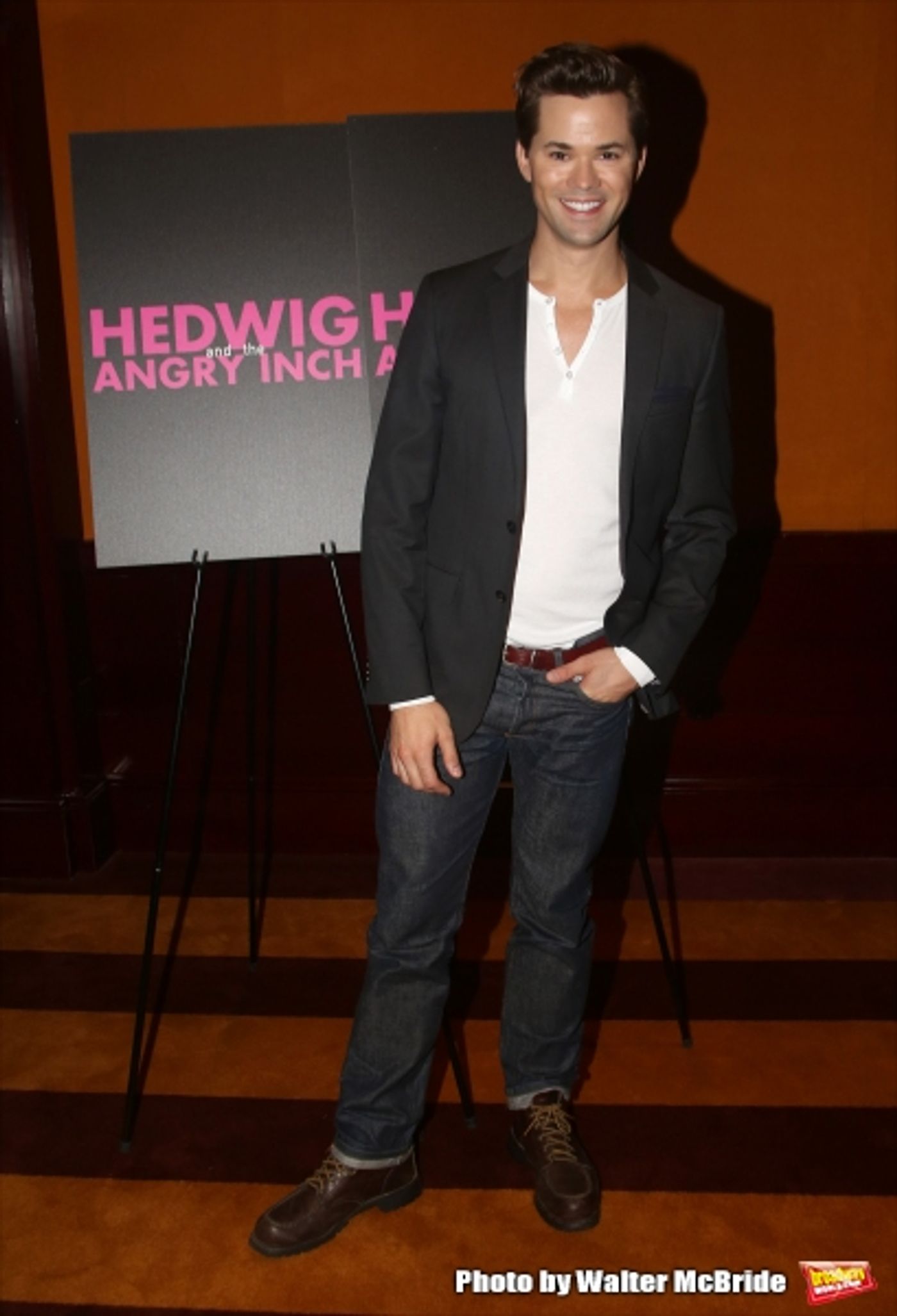 Photo Coverage: Andrew Rannells Meets the Press Alongside HEDWIG Cast & Creative Team!  Image