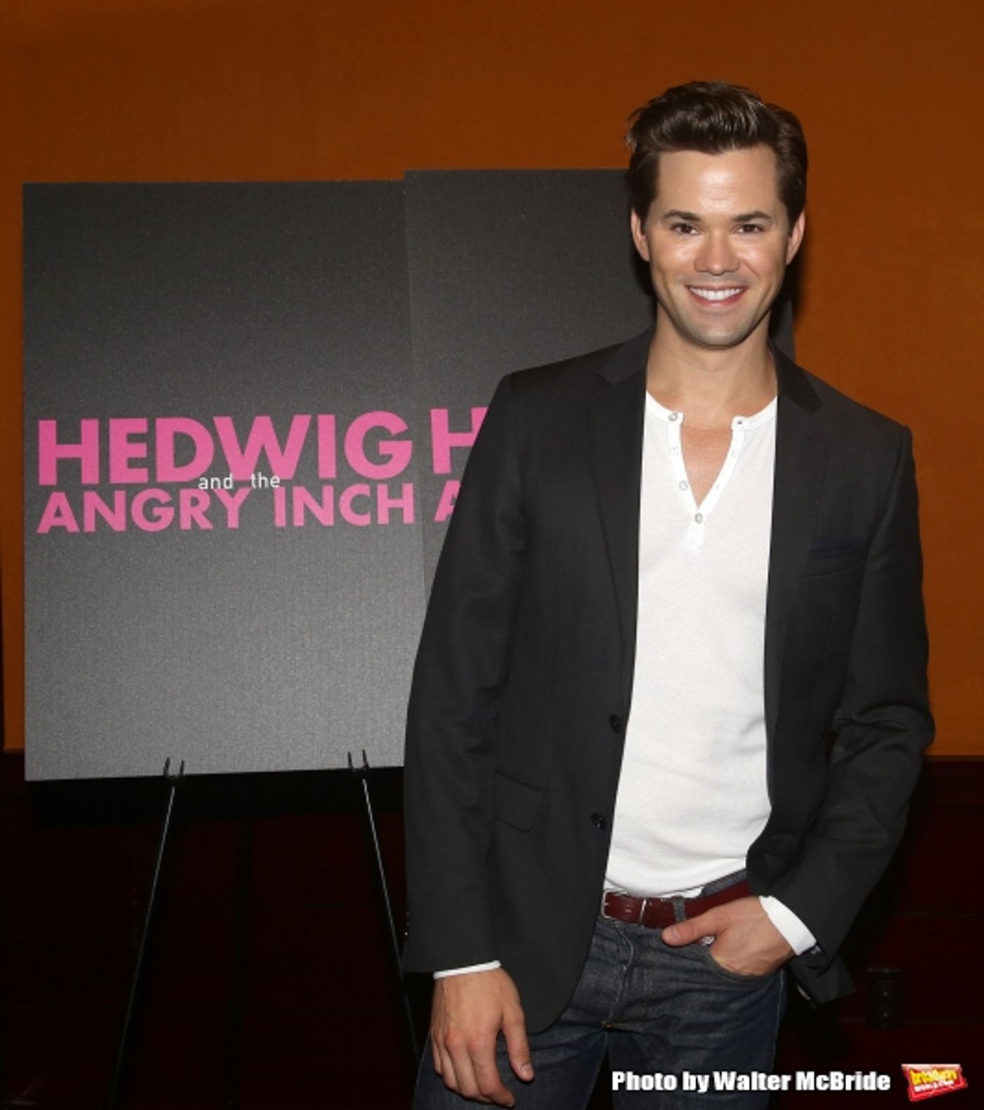Photo Coverage: Andrew Rannells Meets the Press Alongside HEDWIG Cast & Creative Team!  Image