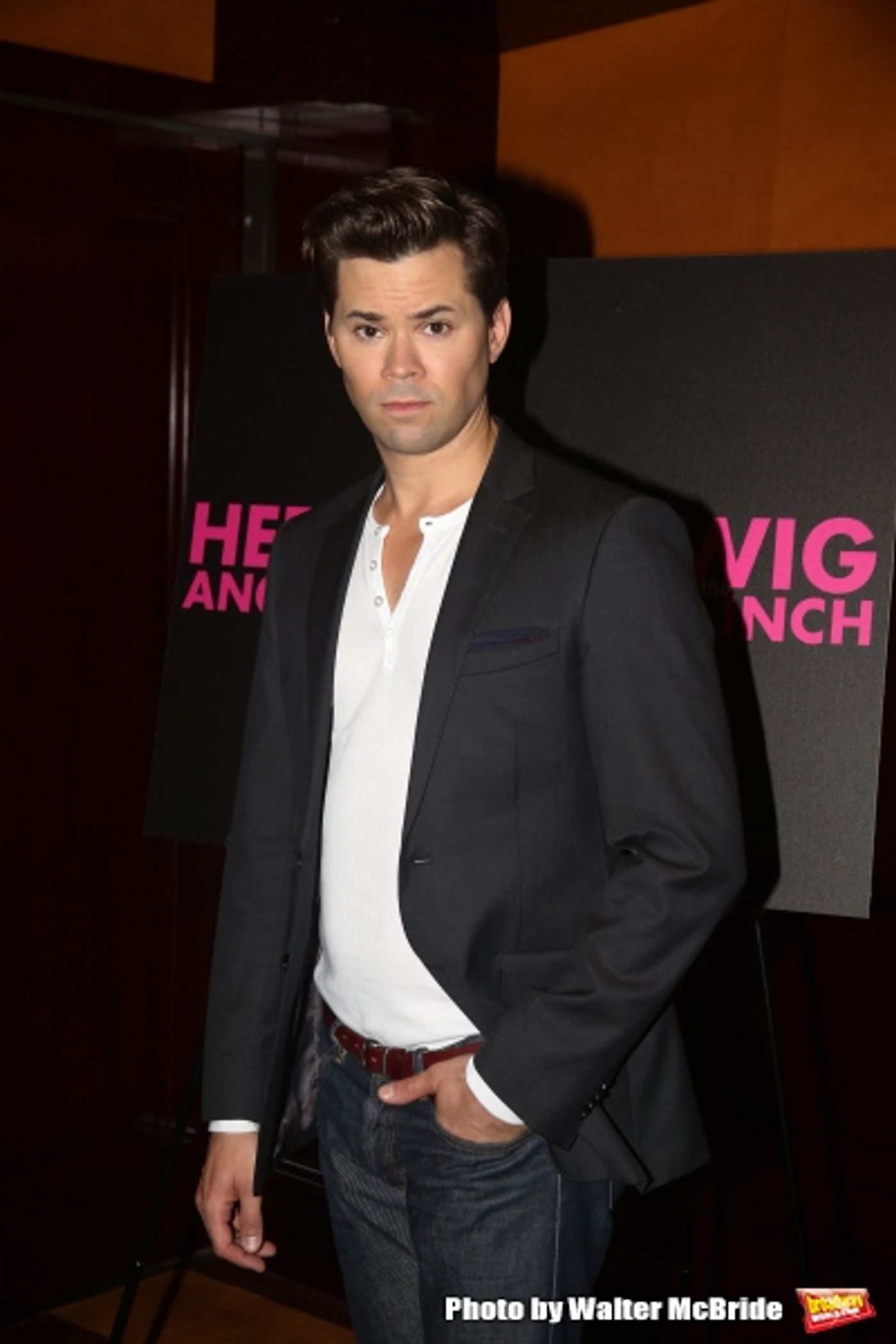 Photo Coverage: Andrew Rannells Meets the Press Alongside HEDWIG Cast & Creative Team!  Image