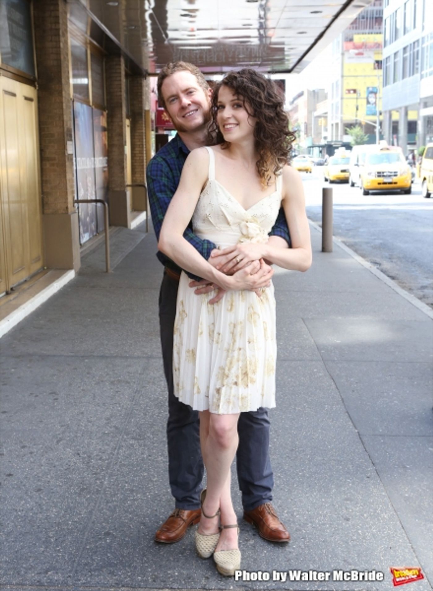 Exclusive Photo Coverage: A Stroll with Broadway Royalty Adam Monley & Paige Faure Image
