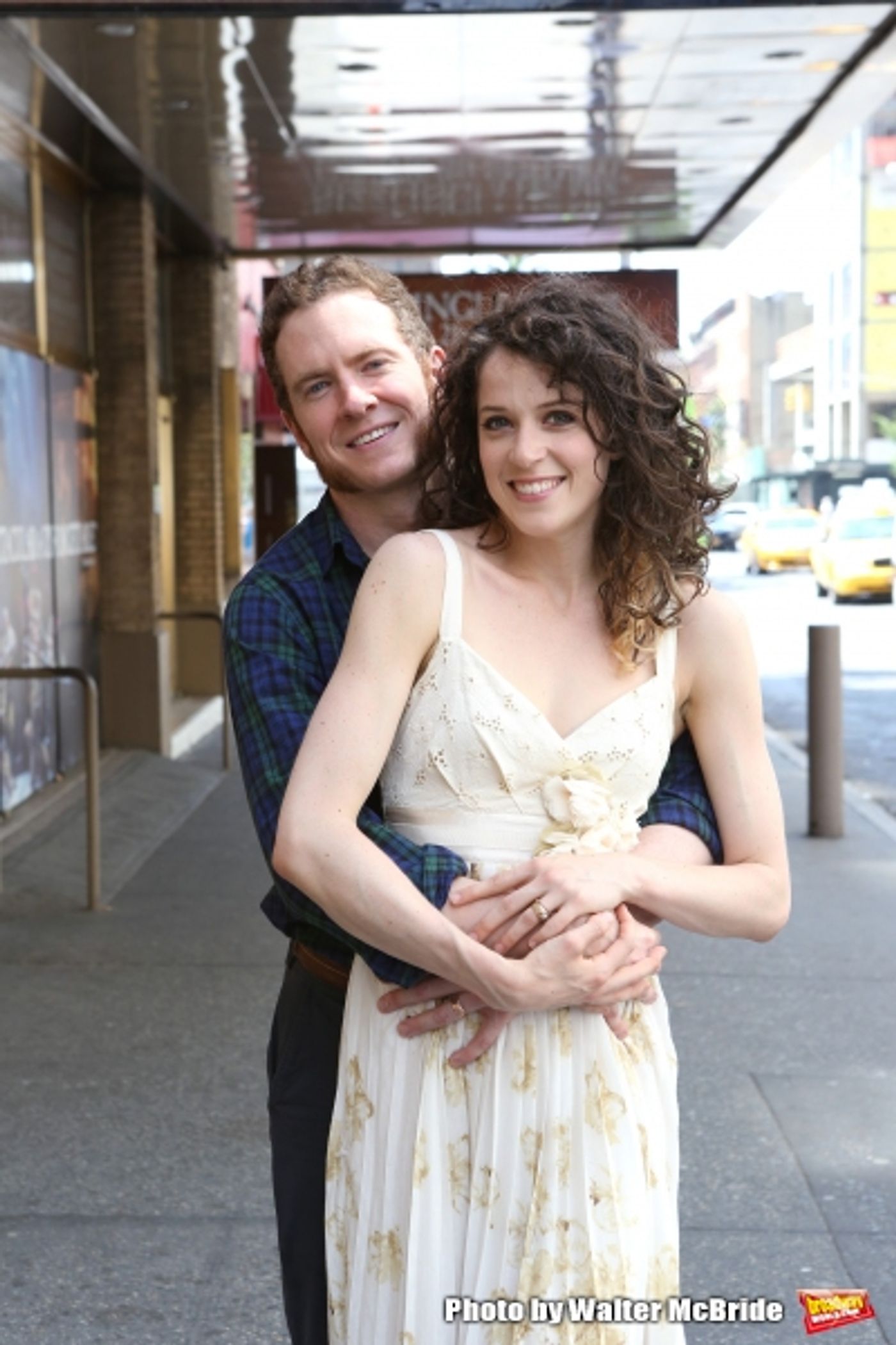 Exclusive Photo Coverage: A Stroll with Broadway Royalty Adam Monley & Paige Faure Image
