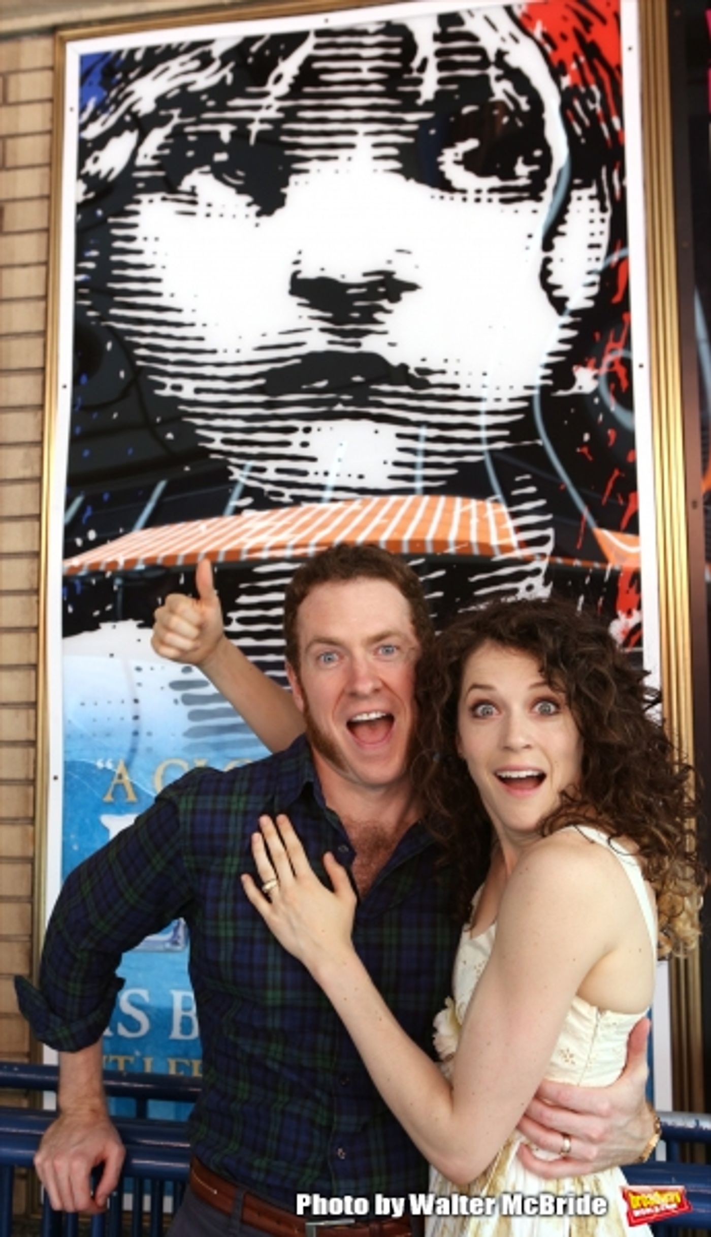 Exclusive Photo Coverage: A Stroll with Broadway Royalty Adam Monley & Paige Faure Image