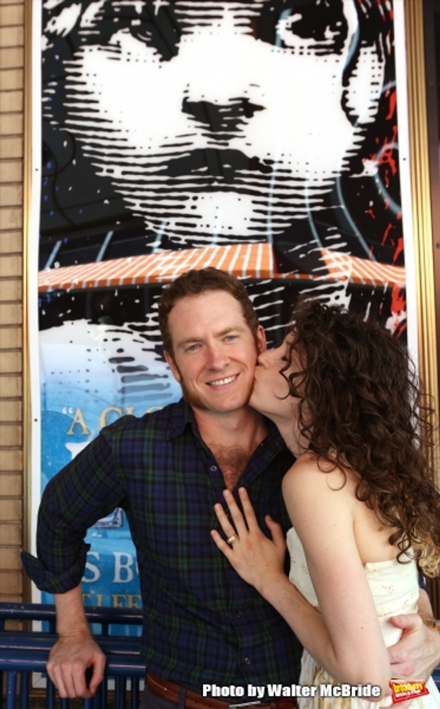 Exclusive Photo Coverage: A Stroll with Broadway Royalty Adam Monley & Paige Faure Image