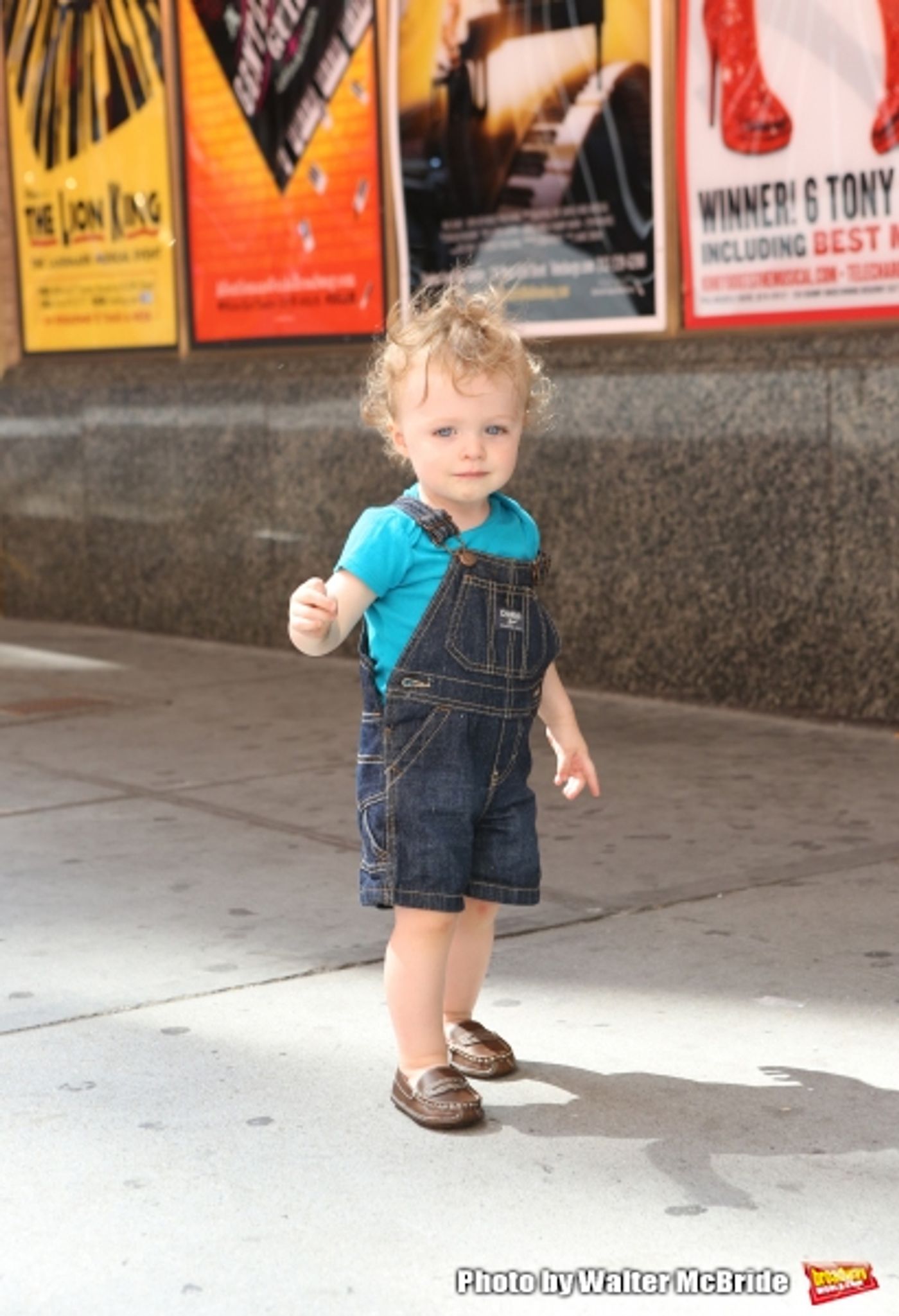 Exclusive Photo Coverage: A Stroll with Broadway Royalty Adam Monley & Paige Faure Image