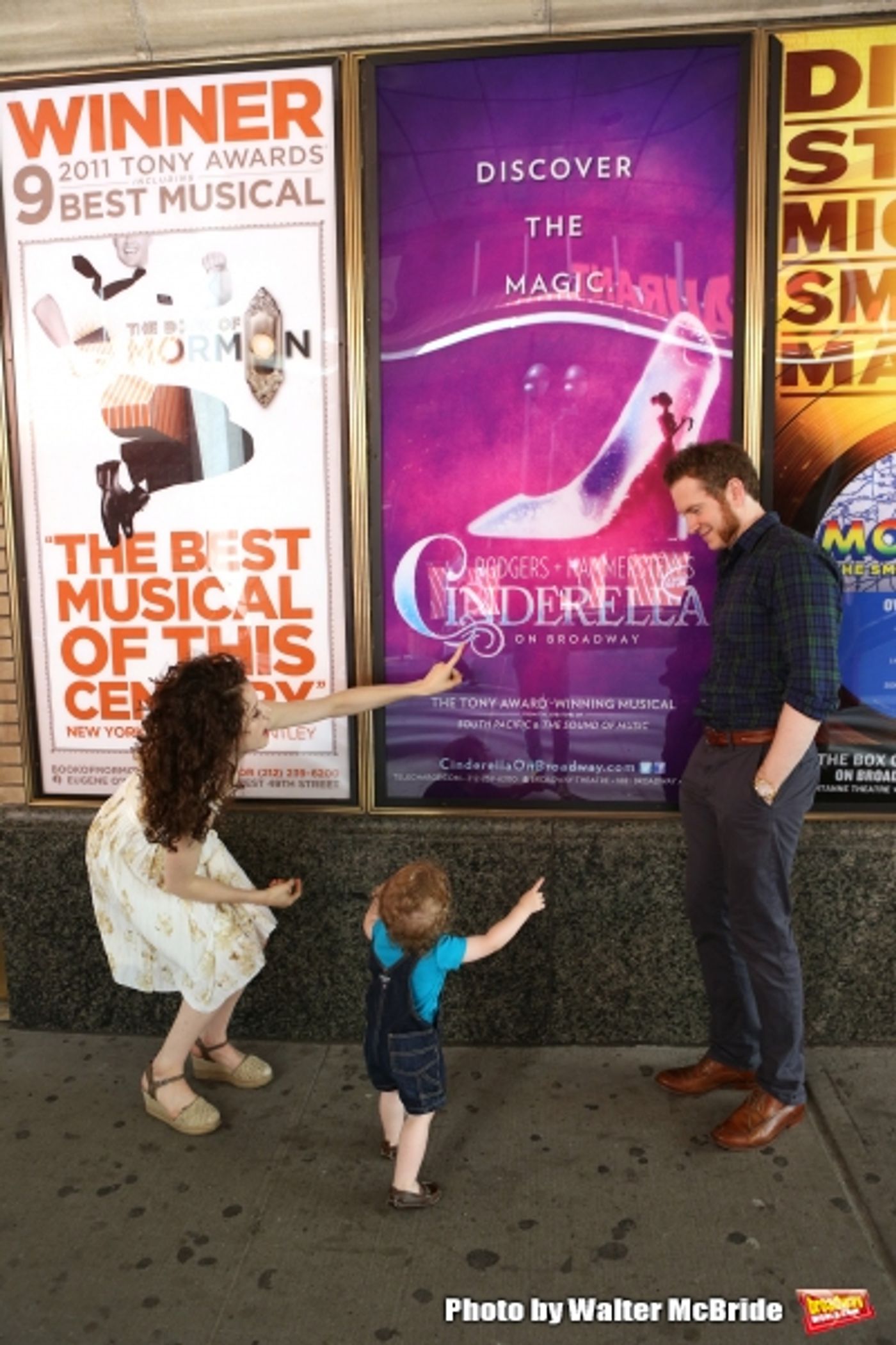 Exclusive Photo Coverage: A Stroll with Broadway Royalty Adam Monley & Paige Faure Image