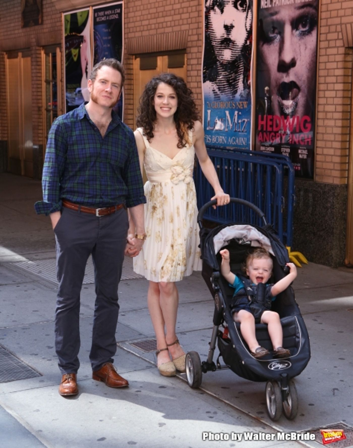 Exclusive Photo Coverage: A Stroll with Broadway Royalty Adam Monley & Paige Faure Image