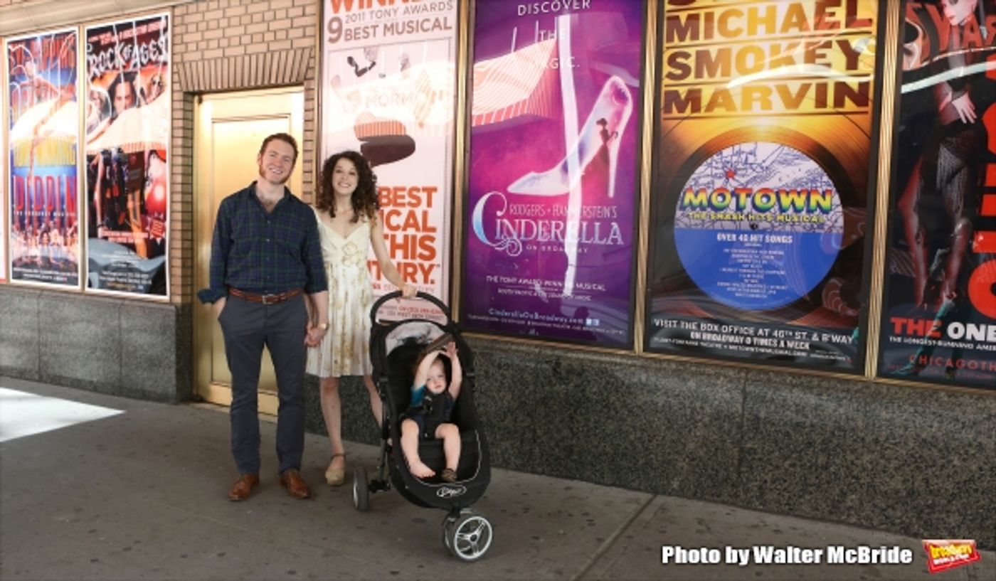 Exclusive Photo Coverage: A Stroll with Broadway Royalty Adam Monley & Paige Faure Image