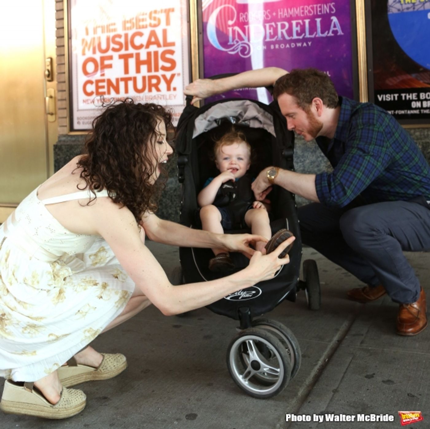 Exclusive Photo Coverage: A Stroll with Broadway Royalty Adam Monley & Paige Faure Image