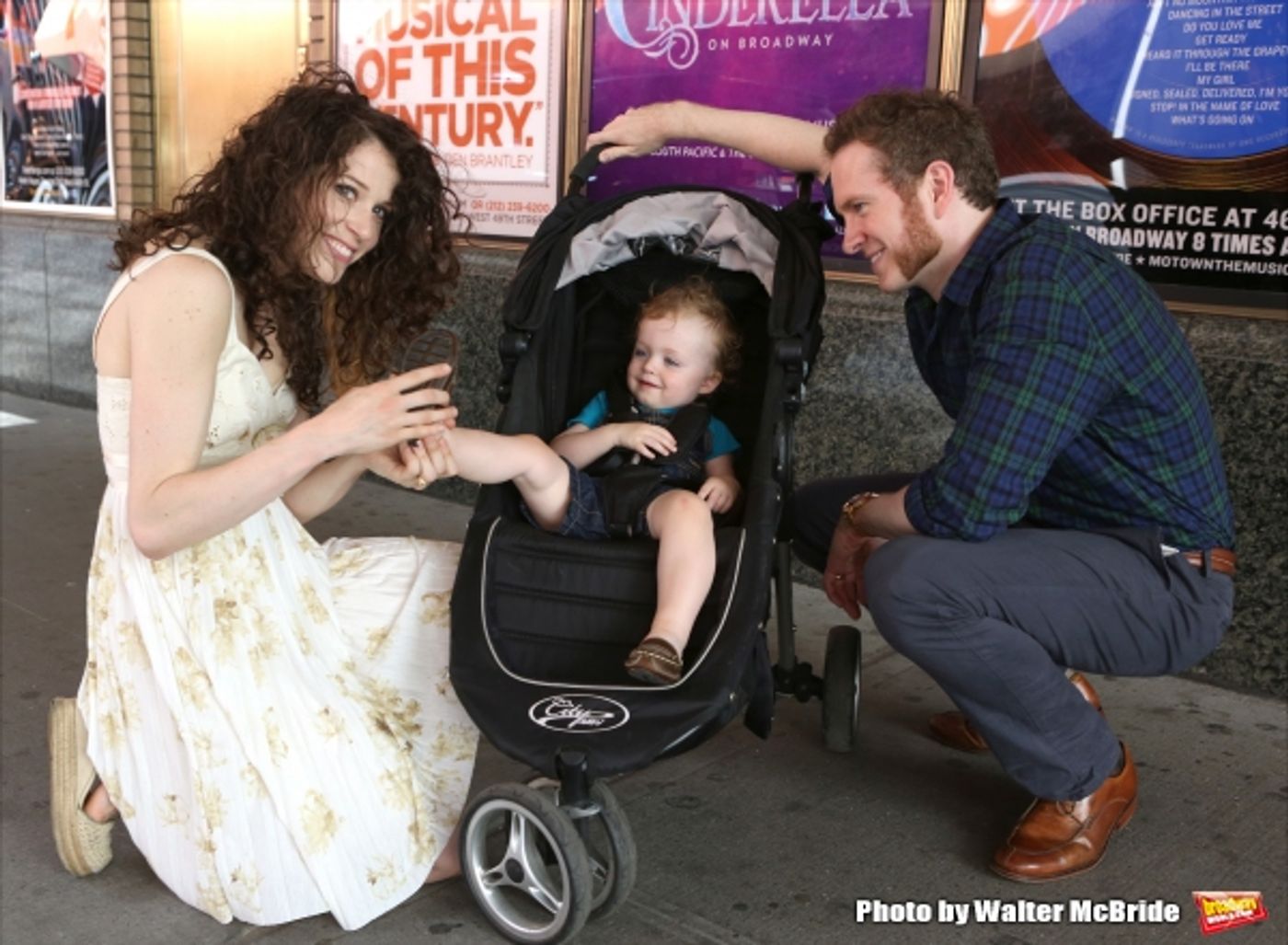 Exclusive Photo Coverage: A Stroll with Broadway Royalty Adam Monley & Paige Faure Image