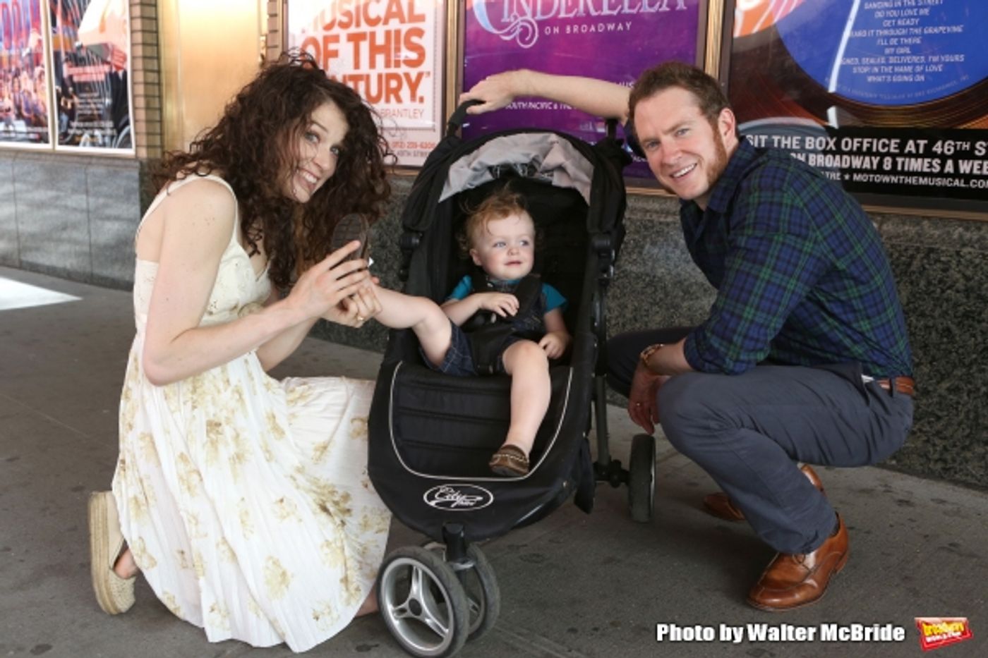 Exclusive Photo Coverage: A Stroll with Broadway Royalty Adam Monley & Paige Faure Image