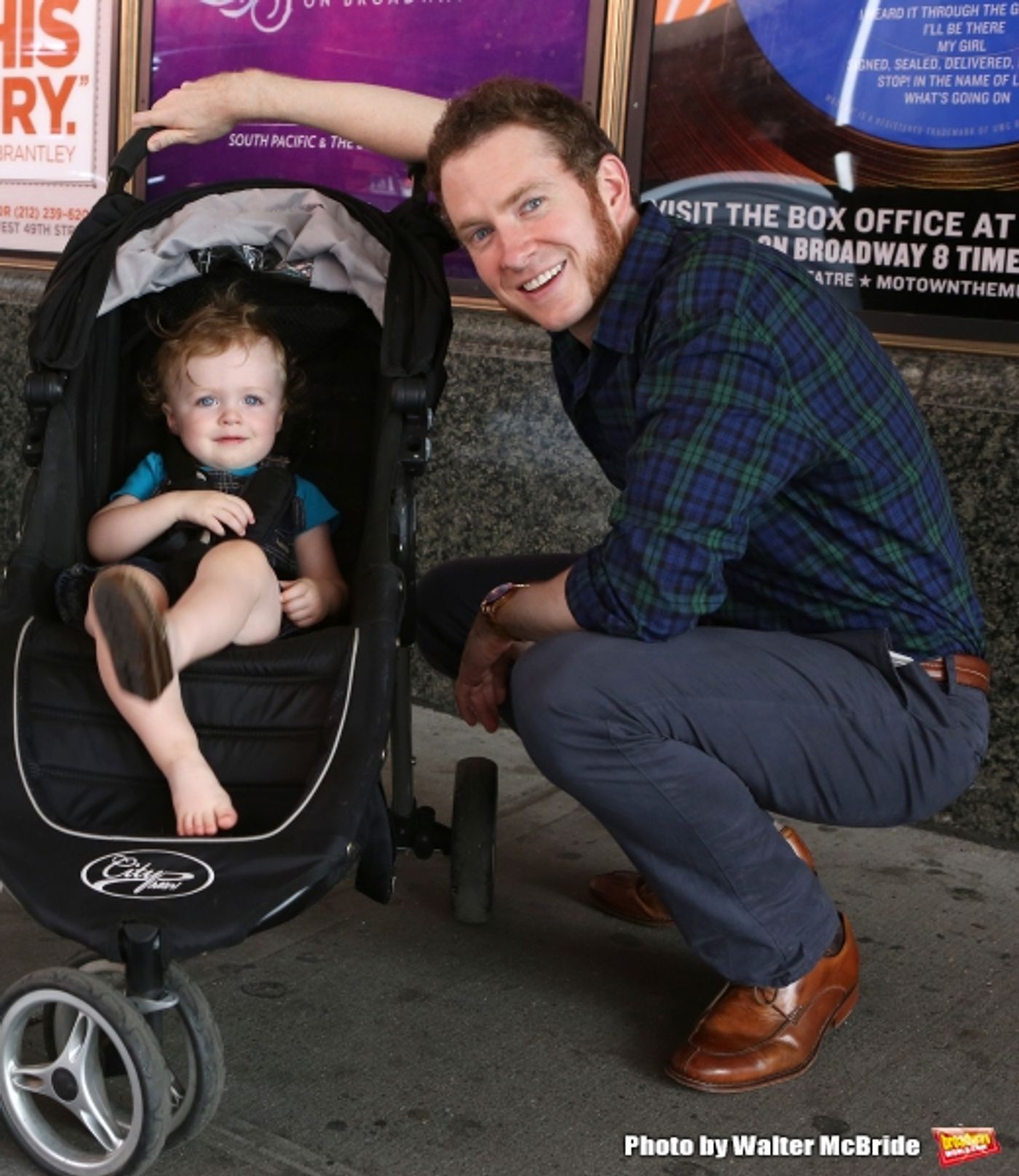 Exclusive Photo Coverage: A Stroll with Broadway Royalty Adam Monley & Paige Faure Image