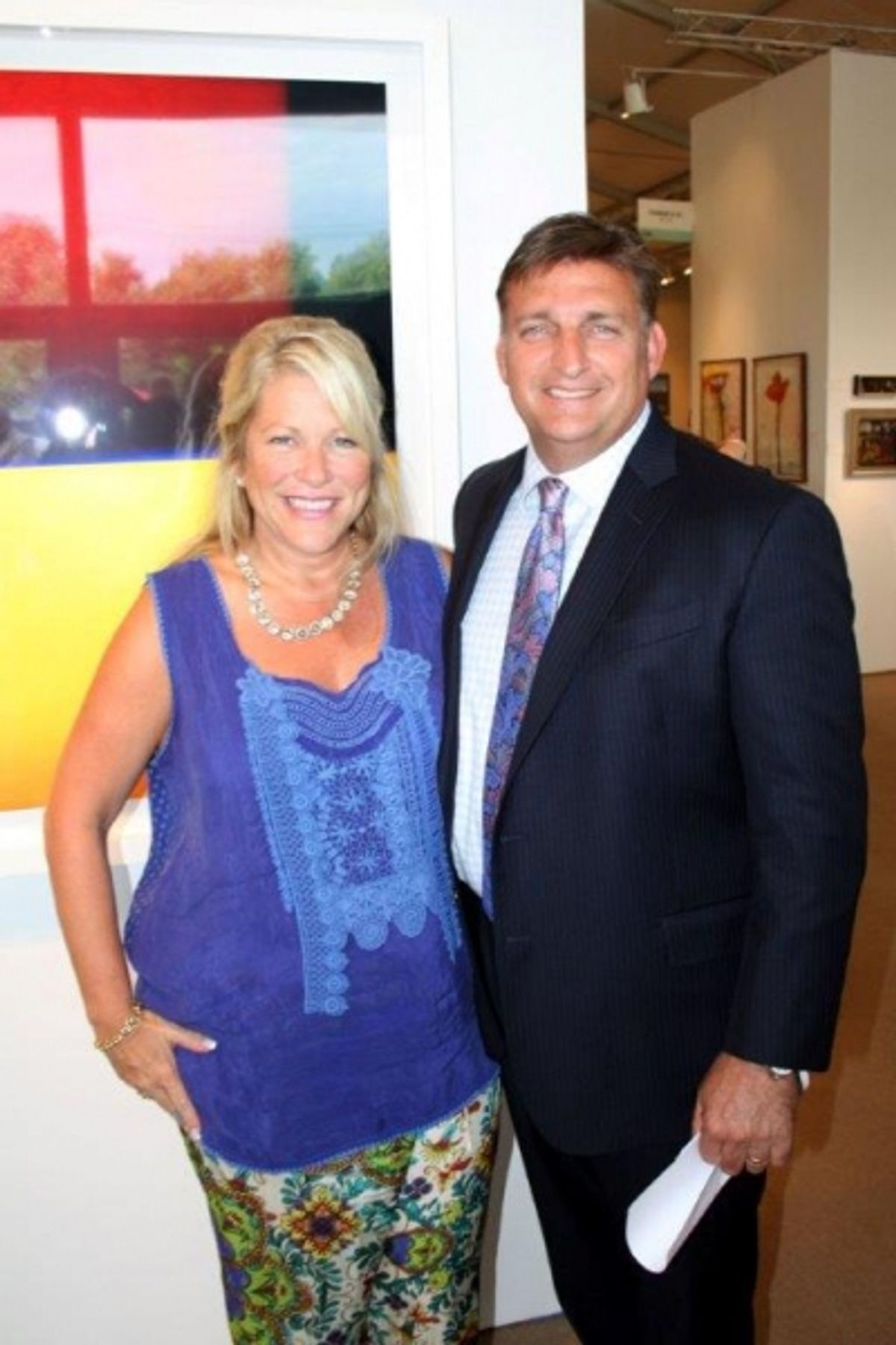 Marianne and Mark Epley, Mayor of Southampton Village at 