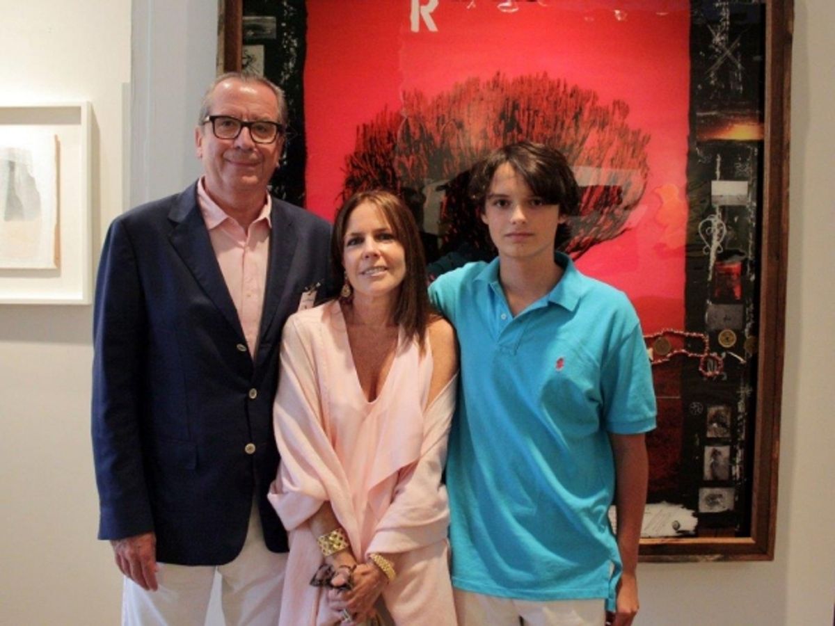 Henri Barguirdjian, Marianne Lafiteau and Palmer Hudson at 