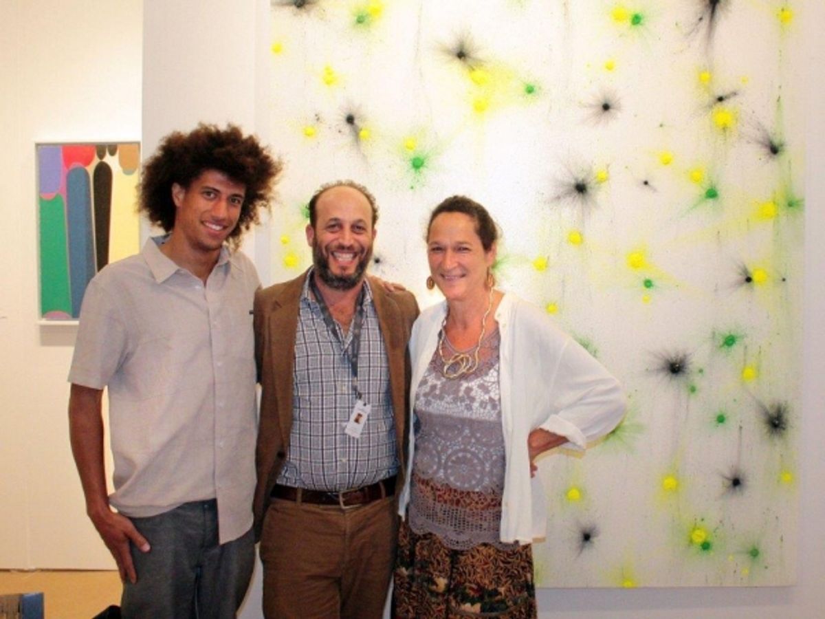 Tripoli Patterson, Eric Firestone and Kimberly Goff at 