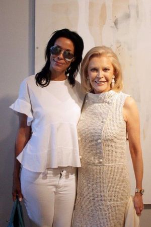 Kim Heirston and Audrey Gruss Photo