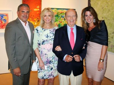 Nick Korniloff, Hilary and Wilbur Ross, Pamela Cohen Photo