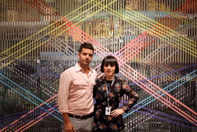 Artist Artist Rodolfo Edwards and Yael Rosenblut Photo