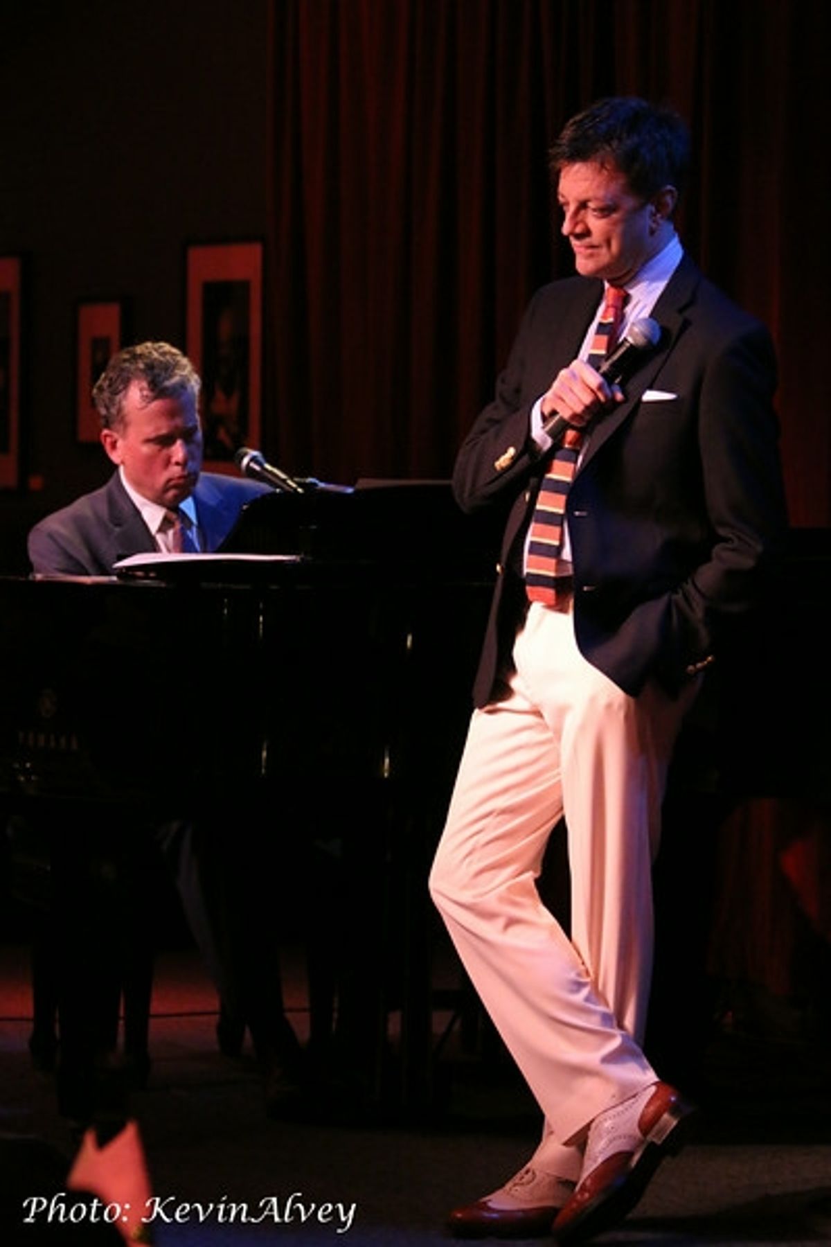 Billy Stritch and Jim Caruso at 