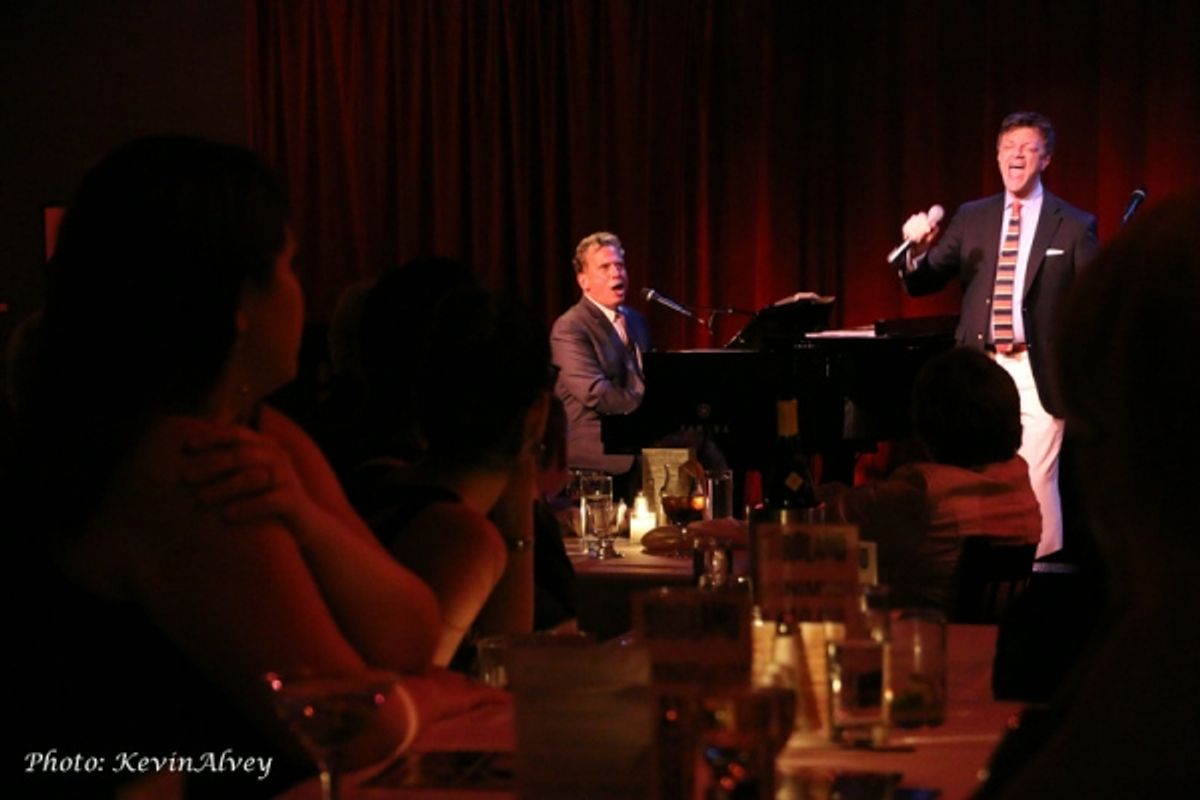 Billy Stritch and Jim Caruso at 