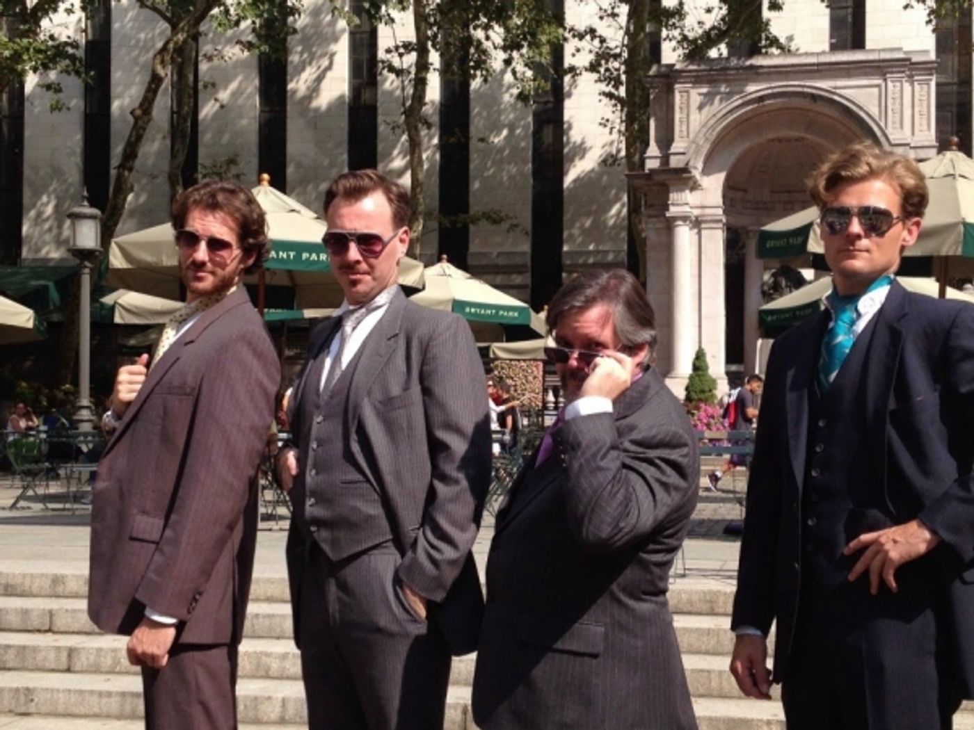 Photo Flash: In Rehearsal with Boomerang Theatre's LOVE'S LABOUR'S LOST in Bryant Park  Image