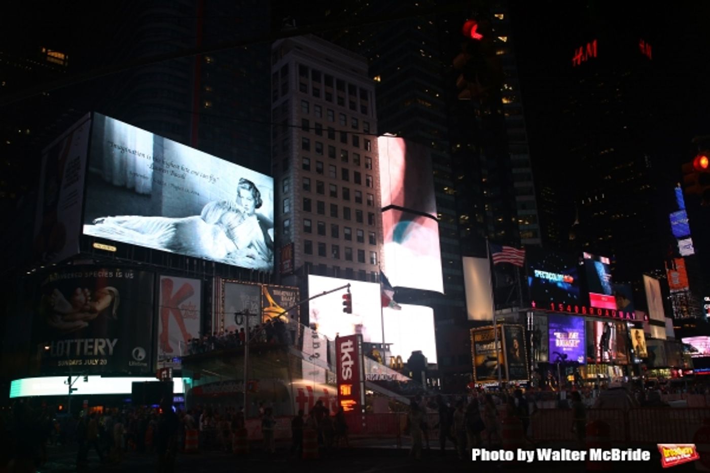 Photo Coverage: Times Square Honors Lauren Bacall  Image