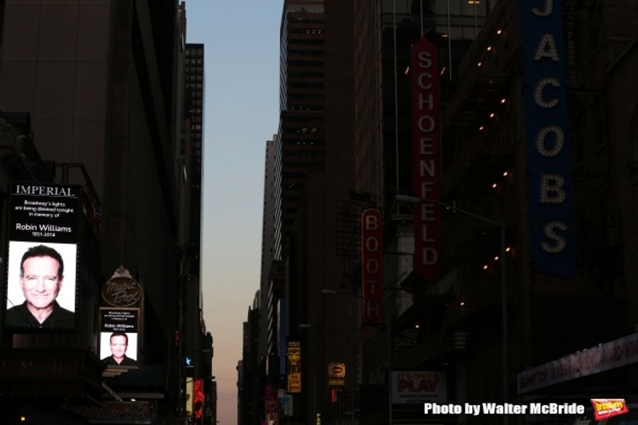 Photo Coverage: Broadway and Times Square Tribute the Late Robin Williams Image