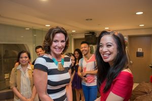 Countess Luann de Lesseps & Jaygee Macapugay @ BroadwayWorld Countess Luann de Lesseps & Jaygee Macapugay Photo