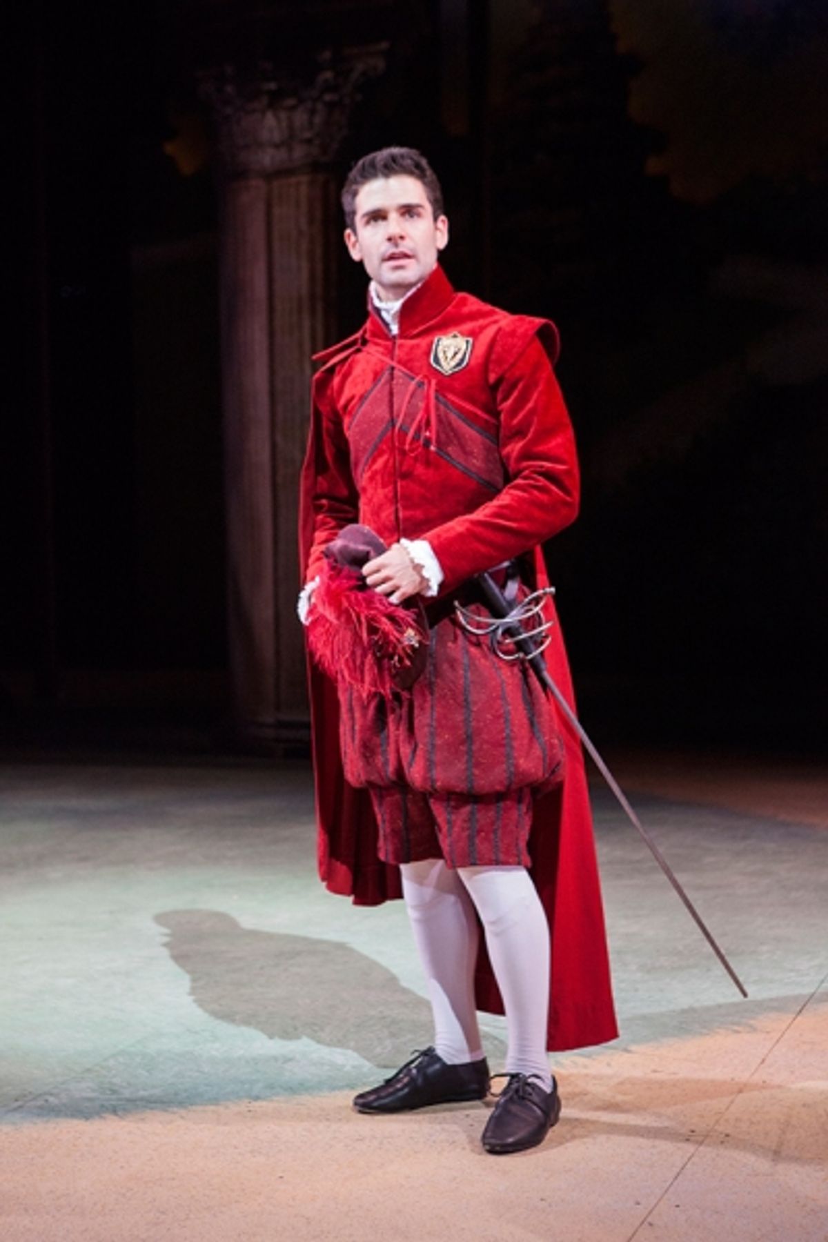 Adam Kantor as Proteus in Shakespeare''s The Two Gentlemen of Verona, directed by Mark Lamos, Aug. 10 - Sept. 14, 2014 at The Old Globe. Photo by Jim Cox. at 