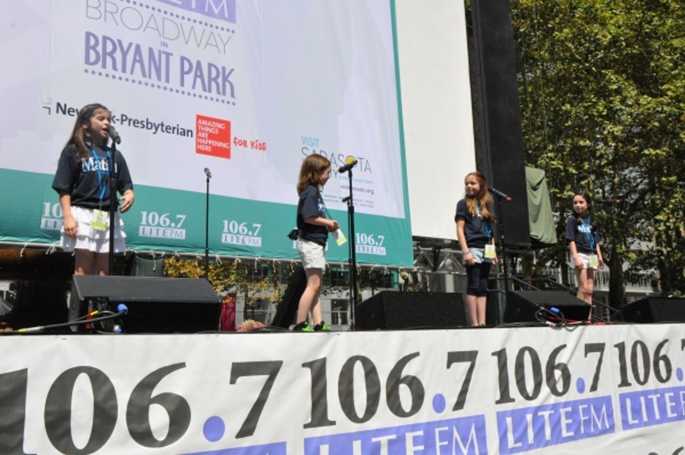 Photo Coverage: MATILDA, MOTOWN, ON THE TOWN & More Conclude BROADWAY IN BRYANT PARK's 2014 Season  Image