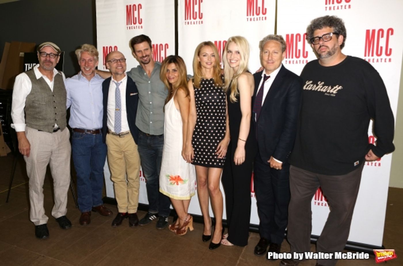 Photo Coverage: Meet the Company of MCC's THE MONEY SHOT, with Heather Graham and More! Image