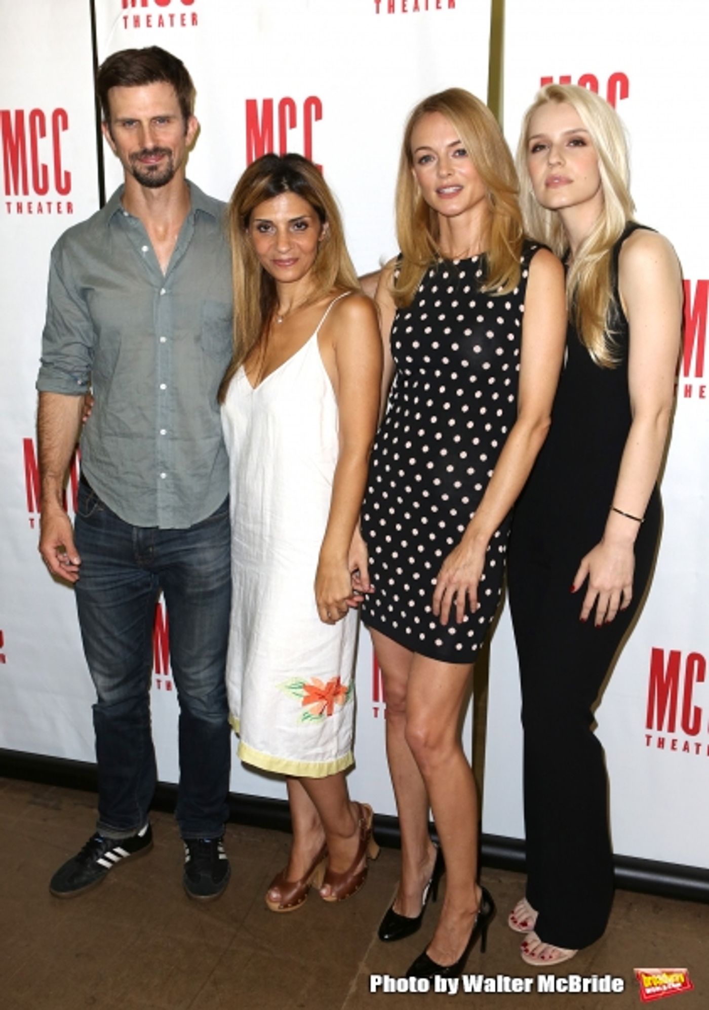 Photo Coverage: Meet the Company of MCC's THE MONEY SHOT, with Heather Graham and More! Image