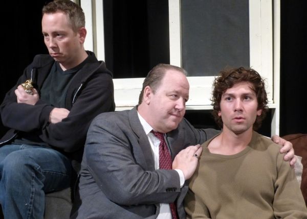 I just want to give you a little encouragement.  (from left: Jeff Cheezum as Treat, K Photo