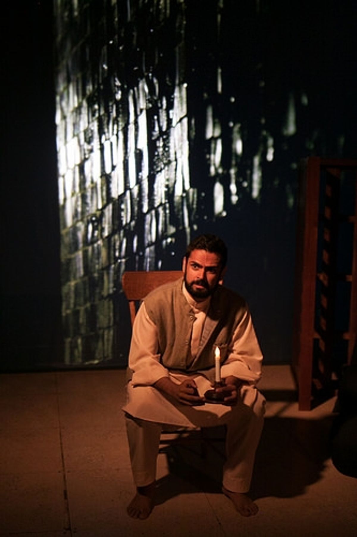 Sameehan Patel (Ash) at First Look at Halcyon's WAR ZONE IS MY BED