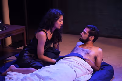 Rasika Ranganathan (Laila) and Sameehan Patel (Ash) Photo