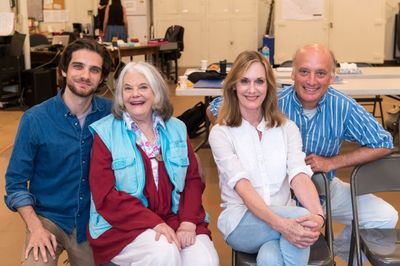 Jeff Ward, Lois Smith, Lisa Emery and Frank Wood Photo