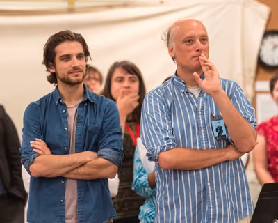Jeff Ward and Frank Wood Photo