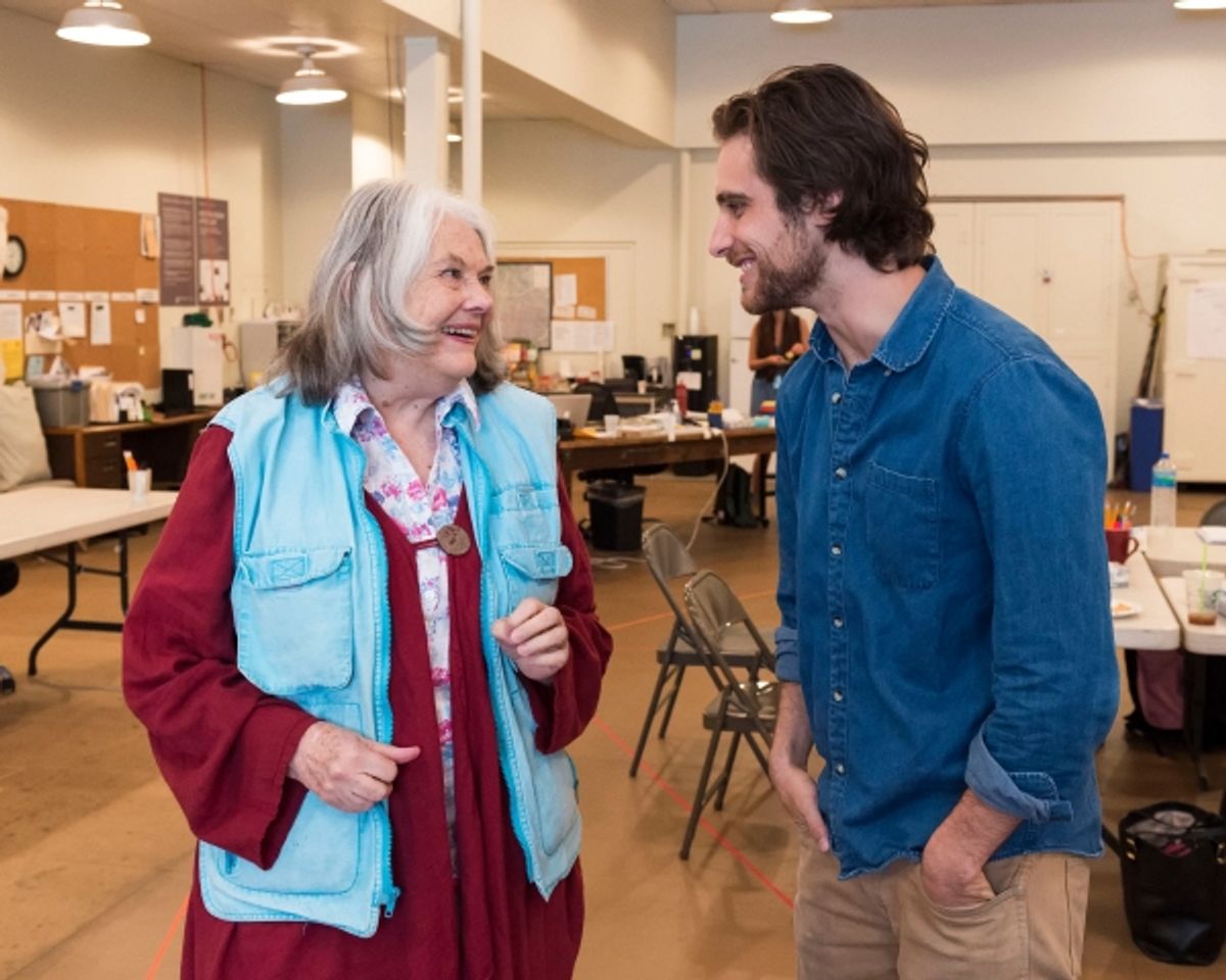 Lois Smith and Jeff Ward at 
