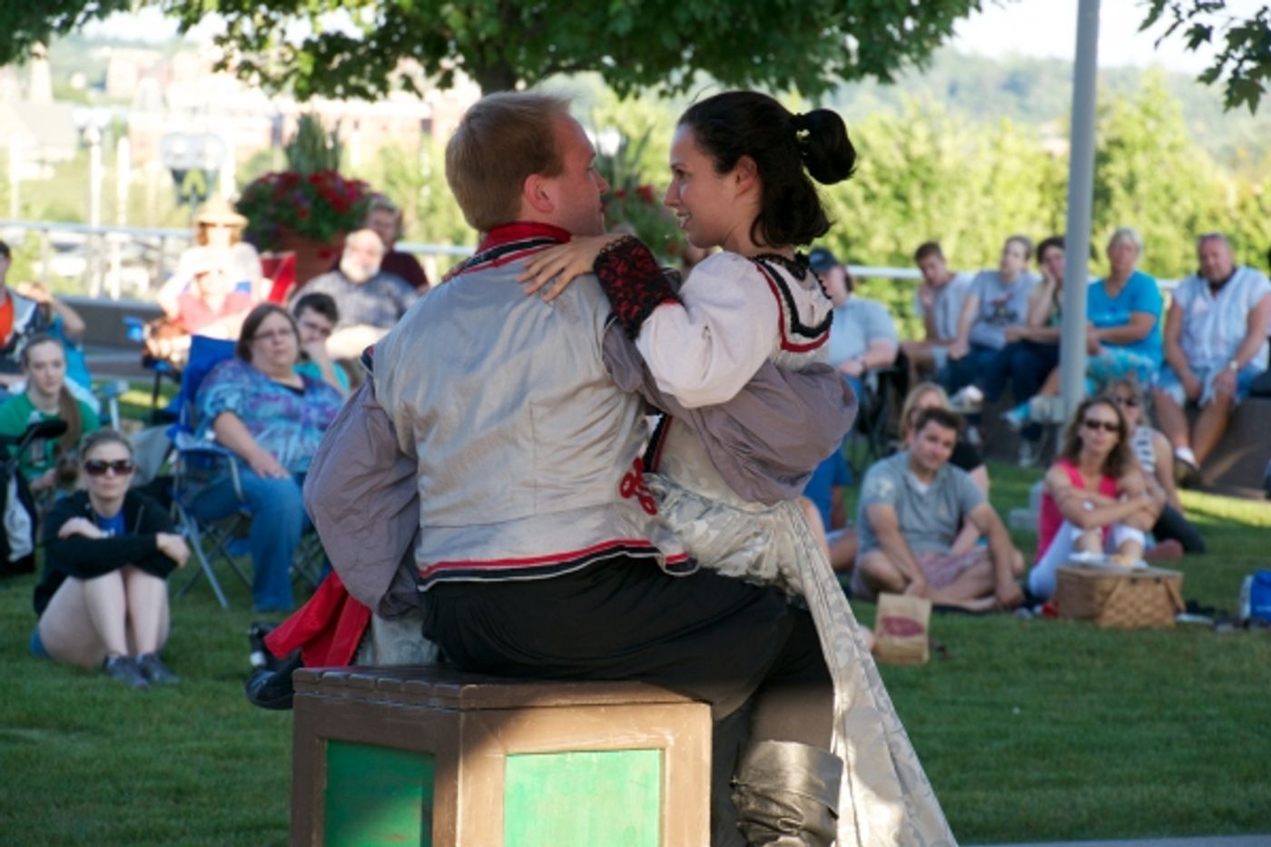 Photo Flash: First Look at MACBETH and A MIDSUMMER NIGHT'S DREAM at Cincinnati's FREE Shakespeare in the Park  Image