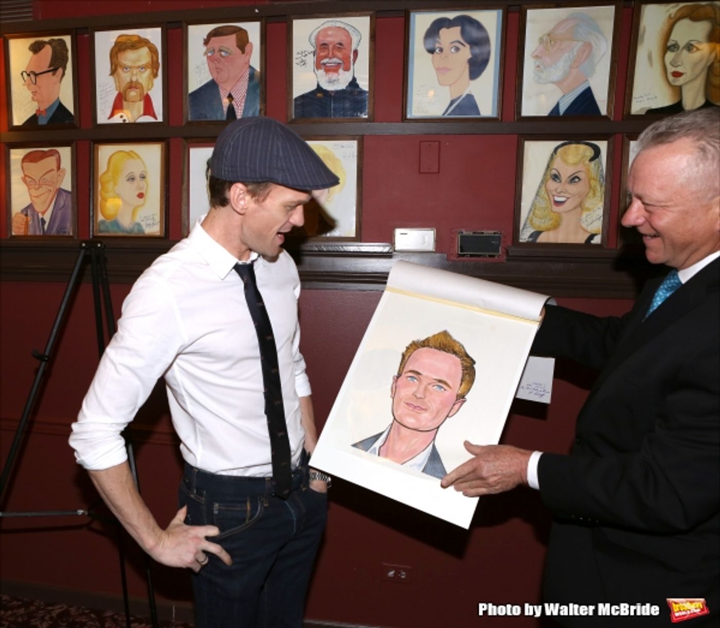 Photo Coverage: HEDWIG's Neil Patrick Harris Unveils Caricature at Sardi's  Image