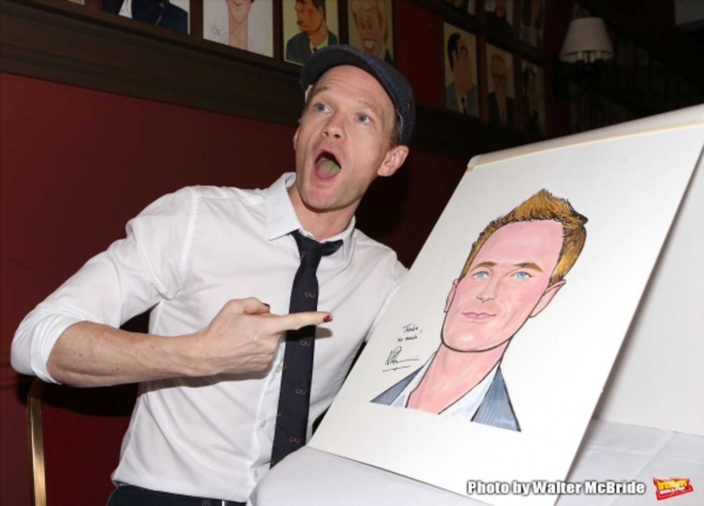 Photo Coverage: HEDWIG's Neil Patrick Harris Unveils Caricature at Sardi's  Image