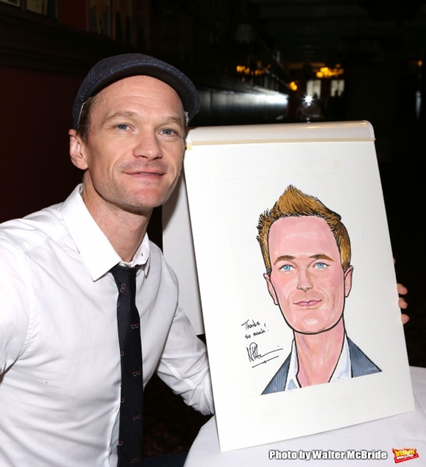 Photo Coverage: HEDWIG's Neil Patrick Harris Unveils Caricature at Sardi's  Image
