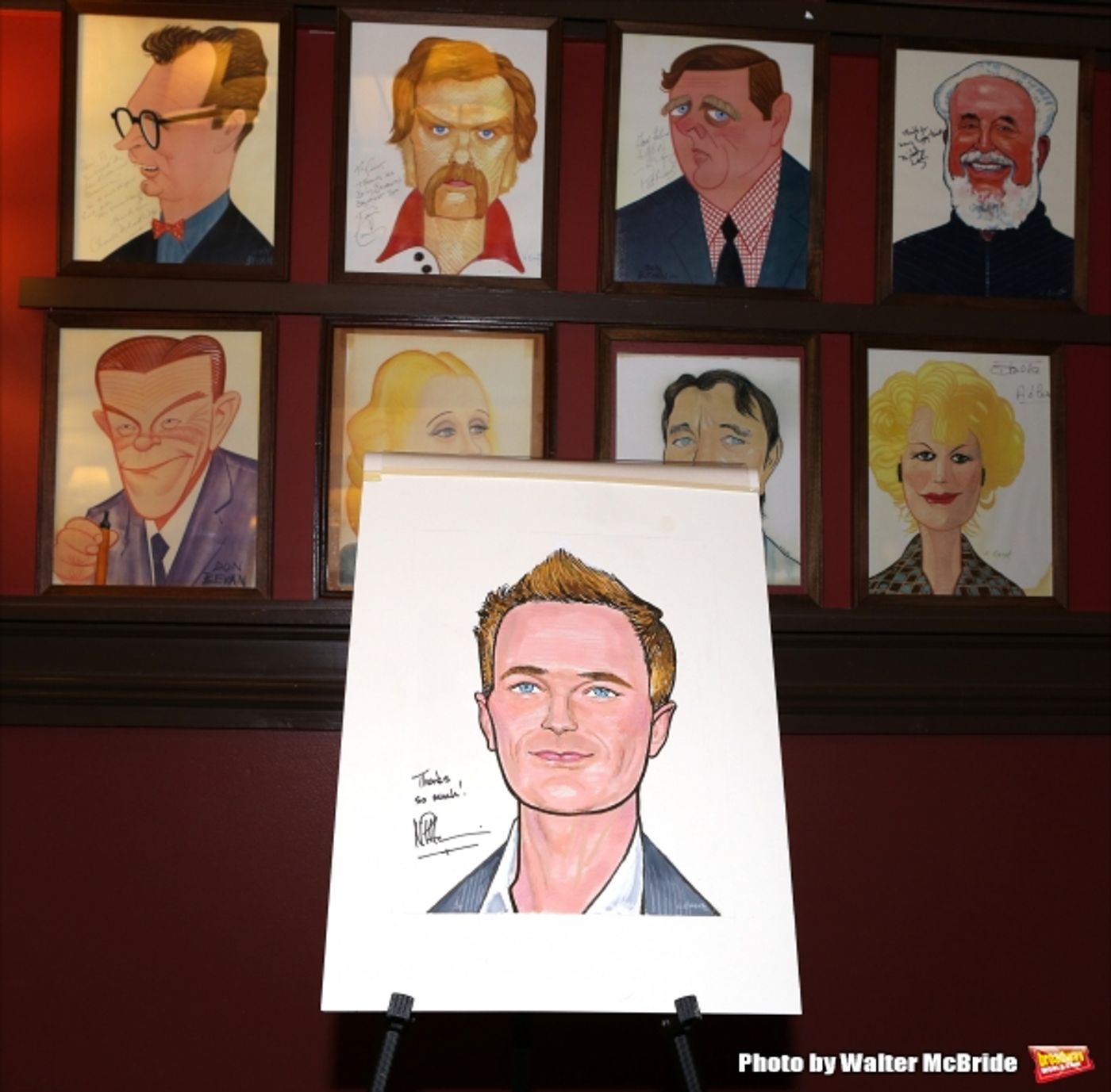 Photo Coverage: HEDWIG's Neil Patrick Harris Unveils Caricature at Sardi's  Image
